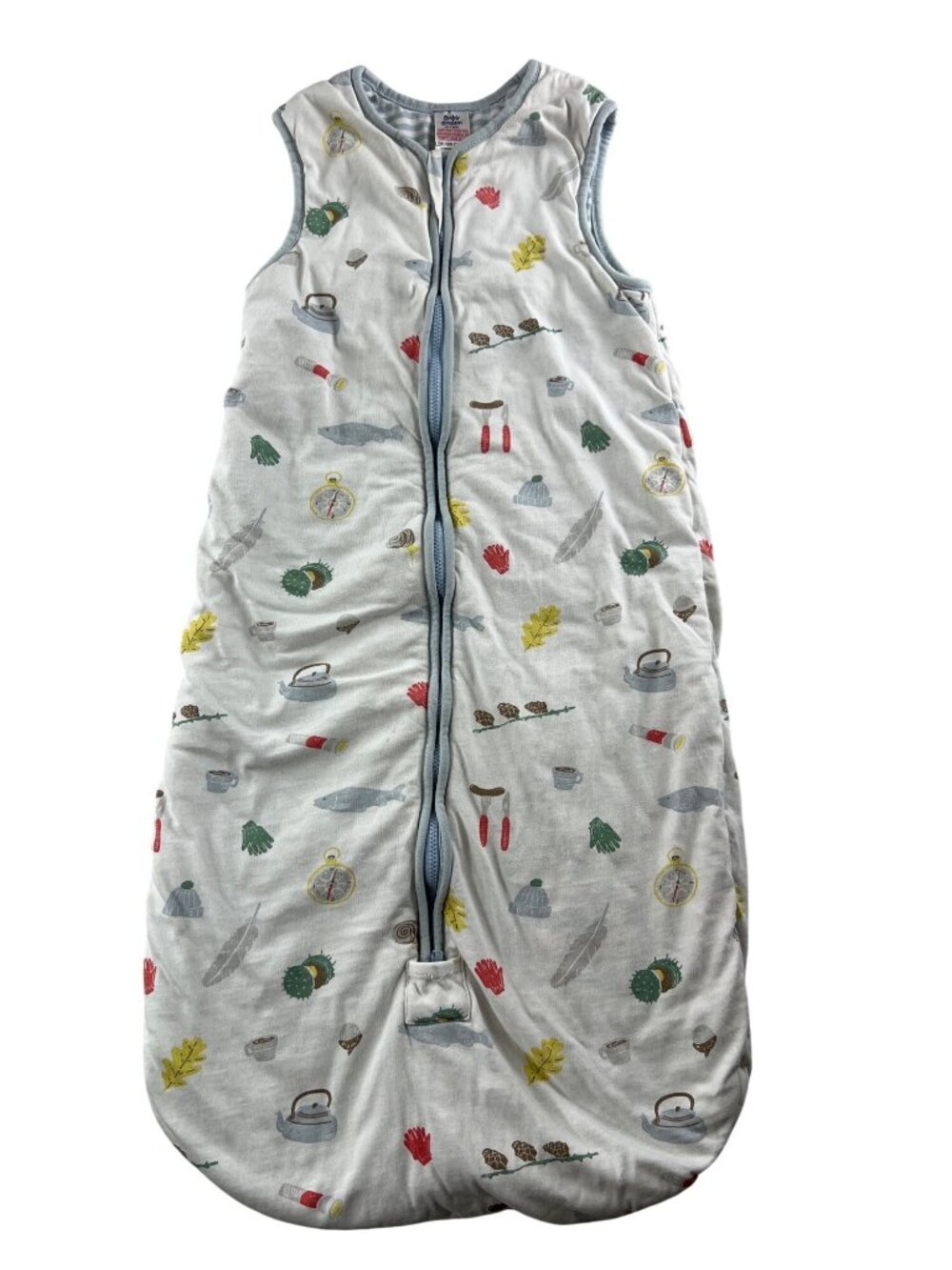 Baby Boden Baby Sleep Bag Sack 6-18M 2.5 TOG Cotton Woodland Camping Print
